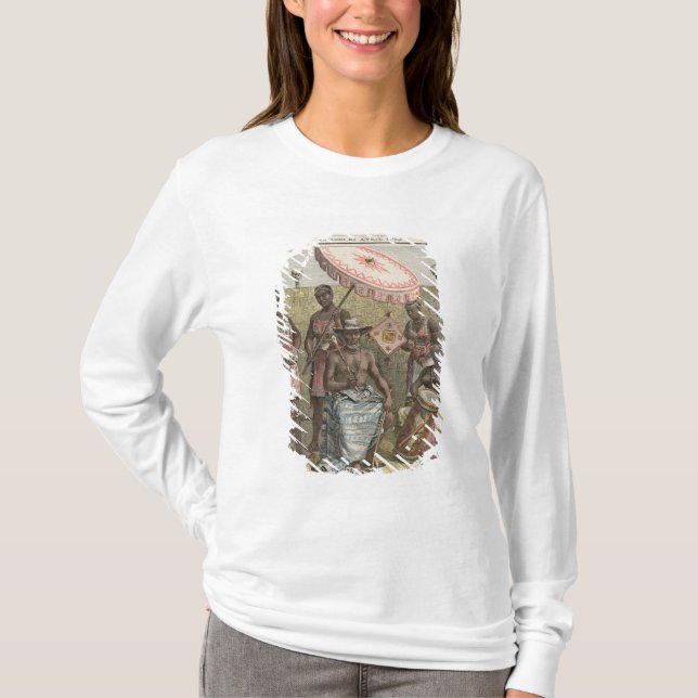 Camiseta Rei de Behanzin de Dahomey (Frente)