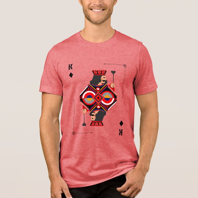 Camiseta Rei de Cartas (Frente)