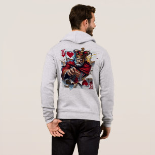 Camiseta Rei de Copas — Ilustração Ousada de Carta de Baral