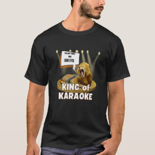 CAMISETA REI DE KARAOKE CANTA OS OLHOS DE FILHO