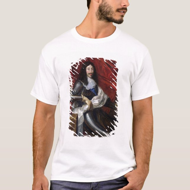 Camiseta Rei de Louis XIII de France e de Navarra (Frente)