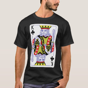 Camiseta Rei De Pistas Jogando Cartões No Dia Da Feira De H