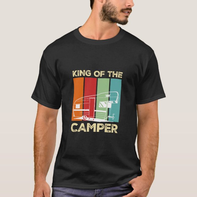 Camiseta Rei Do Acampador (Frente)
