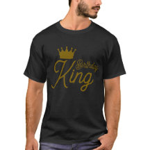 Camiseta Rei do Aniversário – Presente de Aniversá
