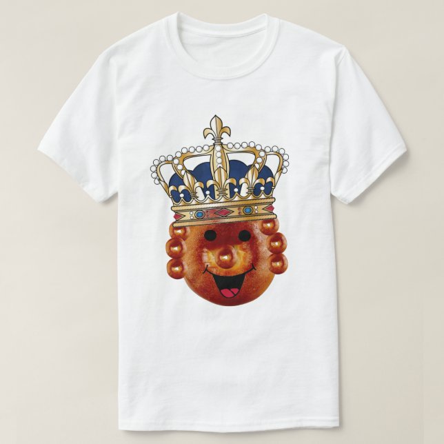 Camiseta Rei do Bagel (Frente do Design)