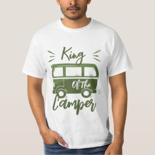 Camiseta Rei Do Camper, Proprietário Do Camper RV Engraçado