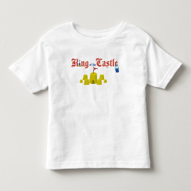 Camiseta Rei do castelo da areia (Frente)