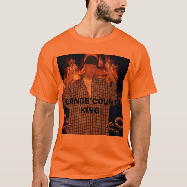 CAMISETA REI DO CONDADO DE ORANGE (Frente)