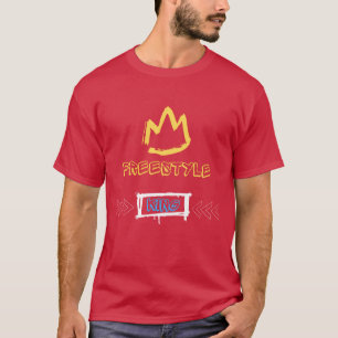 Camiseta Rei do Freestyle Hip Hopper Dj Rapper engraçado