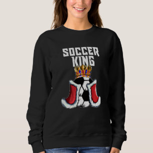Camiseta Rei Do Futebol Com A Coroa Real Do Cabo E Da Diama