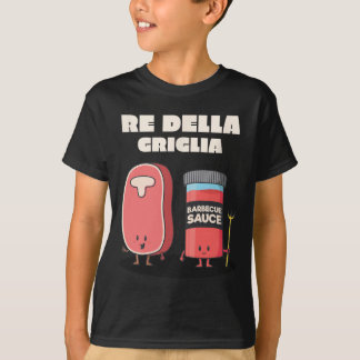 Camiseta Rei Do Grelha Do Churrasco De Grelha