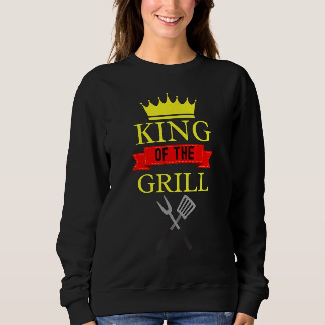 Camiseta Rei Do Grill Griling Barbeque King (Frente)