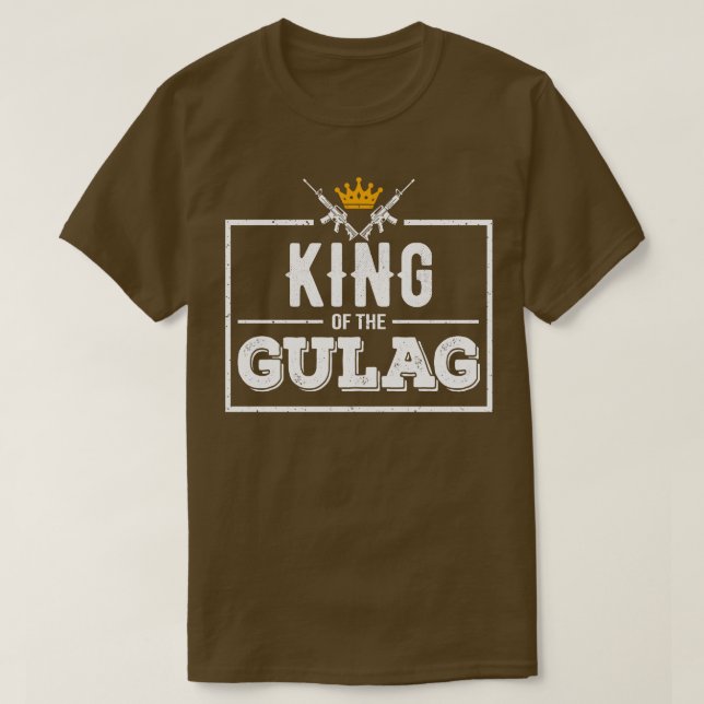 Camiseta Rei do Gulag (Frente do Design)