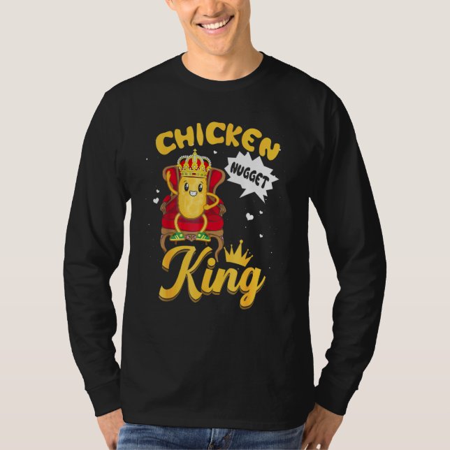 Camiseta Rei do Nugget de Frango (Frente)