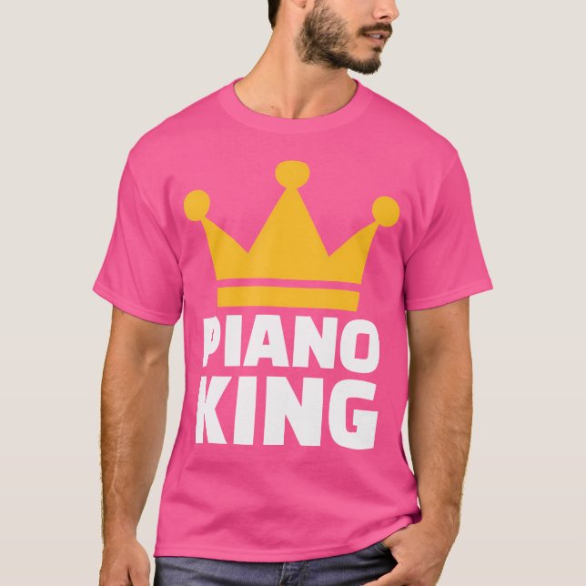 Camiseta Rei do Piano (Frente)