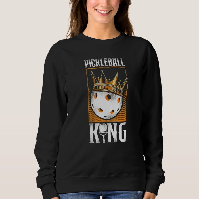 Camiseta Rei do Pickleball Pickleball (Frente)