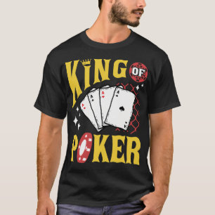 Camiseta Rei Do Poker - Presente De Poker - Jogador De Poke