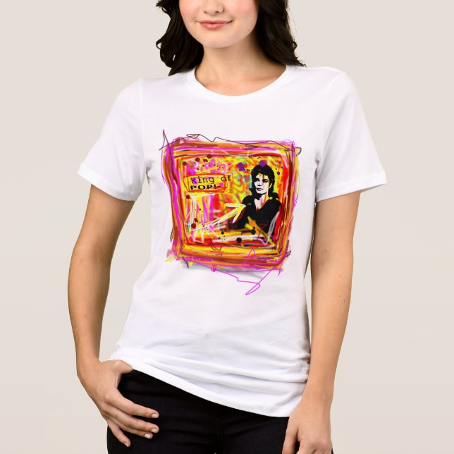 Camiseta Rei do Pop (Frente)