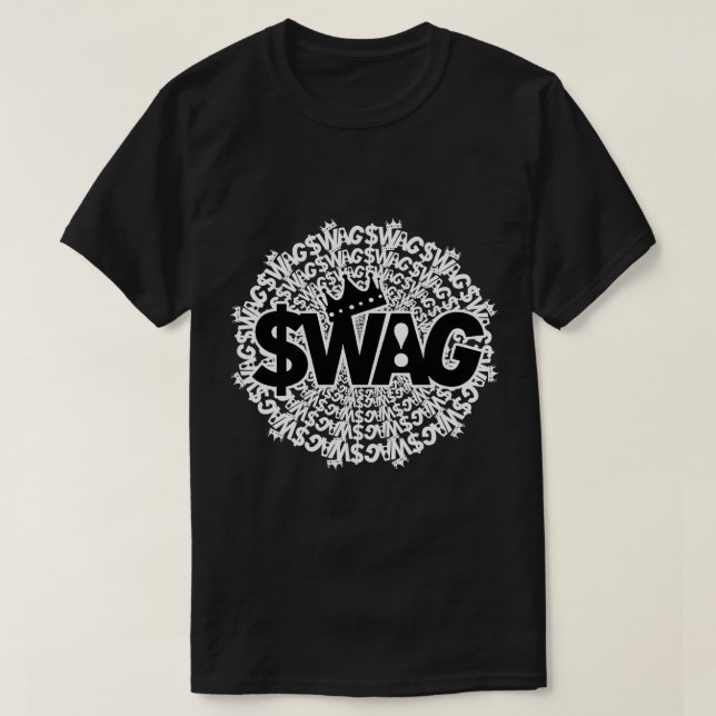 Camiseta Rei do Swag em tudo (Frente do Design)