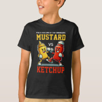 Rei dos condimentos Mostarda vs Ketchup Clássico