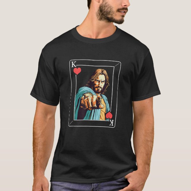 Camiseta Rei dos Corações Jesus (Frente)