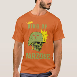 Camiseta Rei dos Jogos de Warzone Mobile Diversão