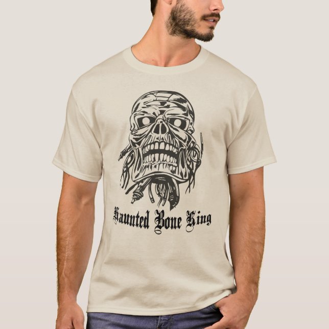 Camiseta Rei dos Ossos Assombrados (Frente)