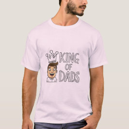 Camiseta Rei dos Pais Dias de os pais