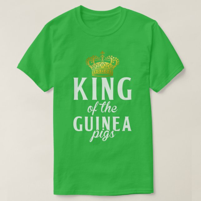 Camiseta Rei dos Porcos da Guiné (Frente do Design)