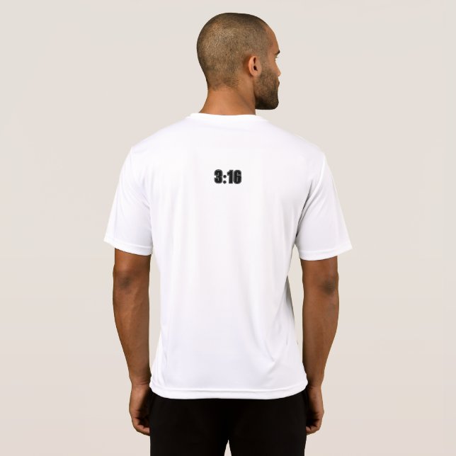 Camiseta Rei dos Reis 3:16 (Parte Traseira Completa)