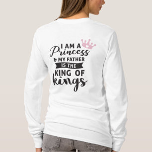Camiseta Rei dos reis Princesa