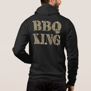 Camiseta rei Dourado do CHURRASCO de 3D Bling