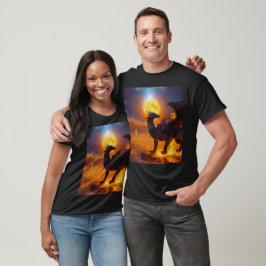 Camiseta Rei Dragão Dourado