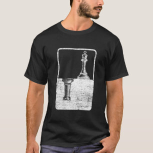 Camiseta Rei e torre preto Weis xeque