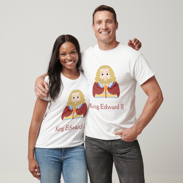 Camiseta Rei Eduardo II da Inglaterra (Unissex)