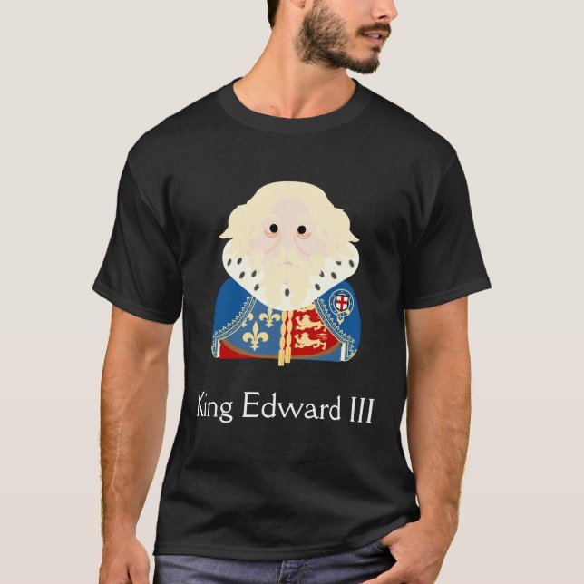 Camiseta Rei Eduardo III da Inglaterra (Frente)