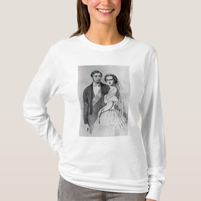 Camiseta Rei Edward e rainha Alexandra (Frente)