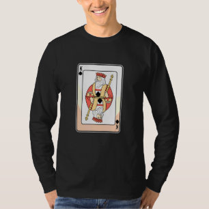 Camiseta Rei Espadas Para Homens