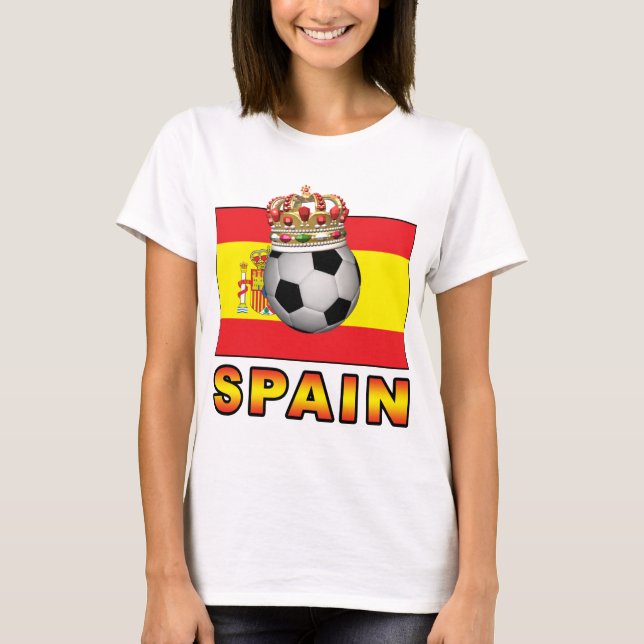Camiseta Rei Futebol da espanha (Frente)