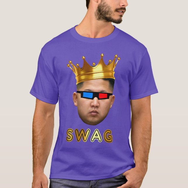 Camiseta Rei Ganhos em 3D (Frente)