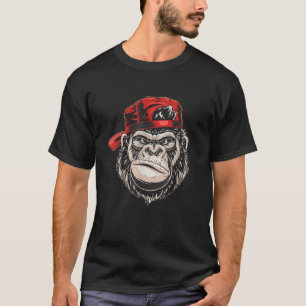 Camiseta Rei Gorila Alpha Macaco Engraçado Vida Selvagem