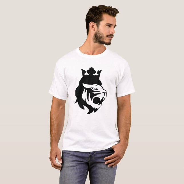 Camiseta Rei leão cabeça (Frente Completa)