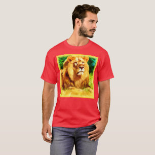 Camiseta Rei Leão Na Floresta. Comprar Agora