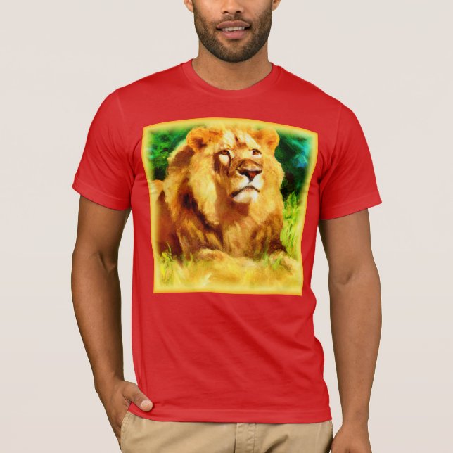 Camiseta Rei Leão Na Floresta. Comprar Agora (Frente)