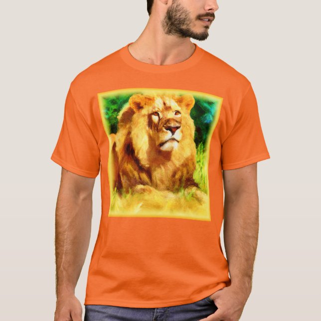 Camiseta Rei Leão Na Floresta. Comprar Agora (Frente)