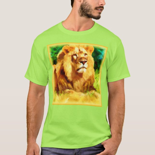 Camiseta Rei Leão Na Floresta. Comprar Agora (Frente)