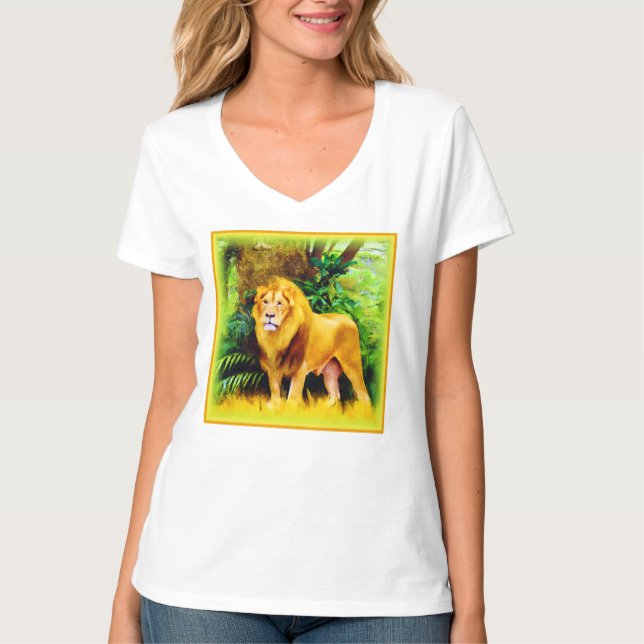 Camiseta Rei Leão Na Selva. Comprar Agora (Frente)