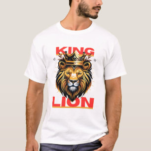 Camiseta Rei Leão - Poder Majestoso e Orgulho