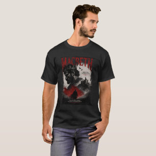 Camiseta Rei Macbeth Dark Fantasy