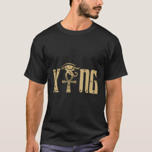 Camiseta Rei Marido com Casal Ankh Egípcio